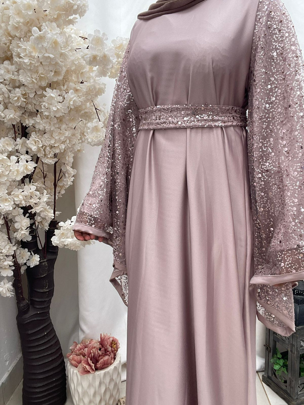 Hollywood Beaded Dress & Belt